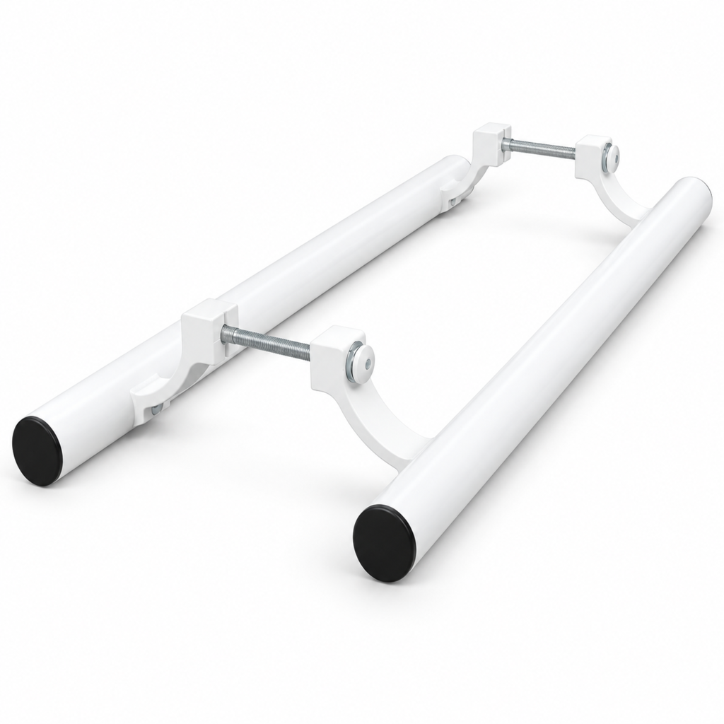 Ручка прямая РДП 28/500/350 ОВАЛЬНАЯ RAL 9016 БЕЛАЯ