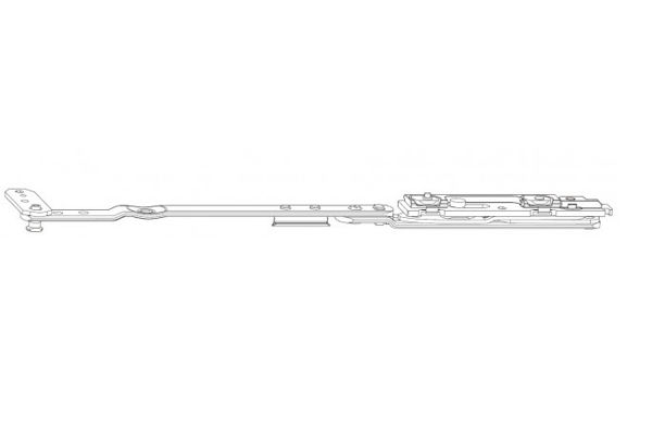 Ножницы на раме 801-1400 прав. NT АЛЮМИНИЙ DESIGNO 624510