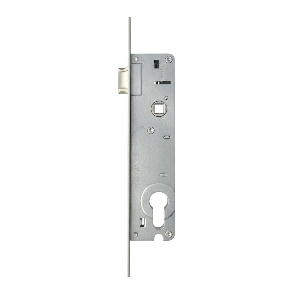 Замок REZE ALU 20/85/23, с защелкой и ригелем Замок REZE ALU 20/85/23, с защелкой и ригелем